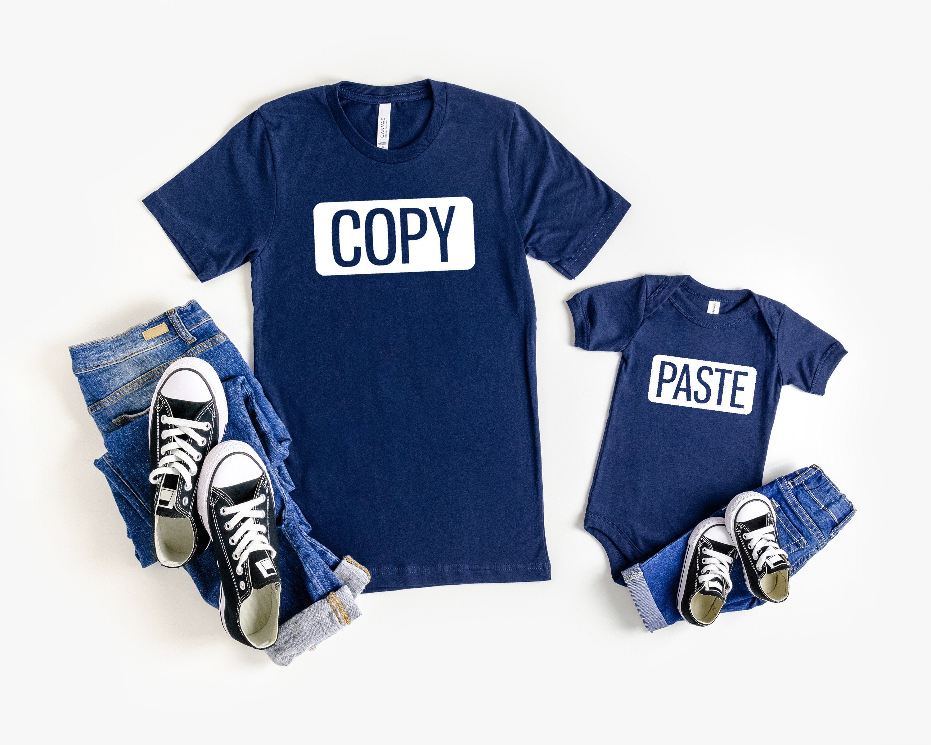 Copy Paste Shirts Matching Father Son Shirts Dad Son | Etsy