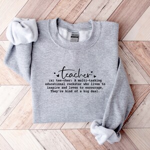 Teacher Definition Shirt, Teacher Shirt, Kindergarten Teacher Shirt, Back to School Teacher Shirt, First Day of School image 6