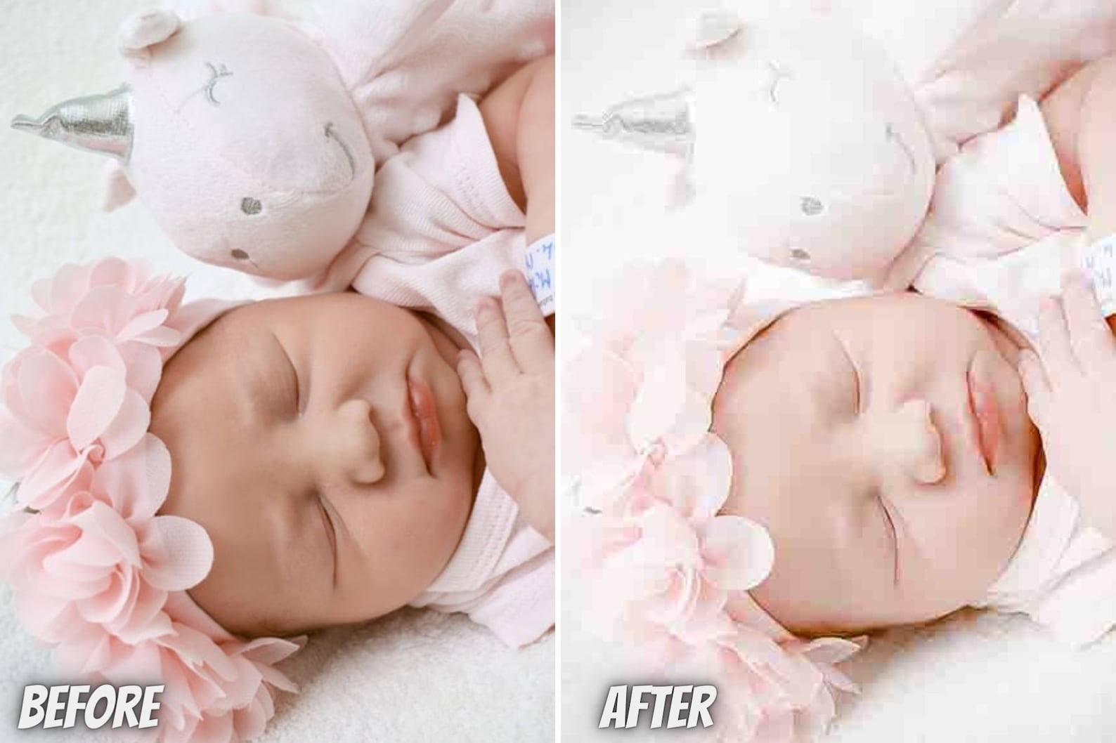 10 Newborn Baby Lightroom Presets Dreamy Newborn Preset Etsy