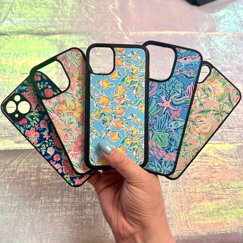 Preppy Iphone Cases Trendy Aesthetic Tropical Girl Rr Lulu - Etsy