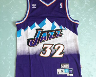 karl malone jersey white