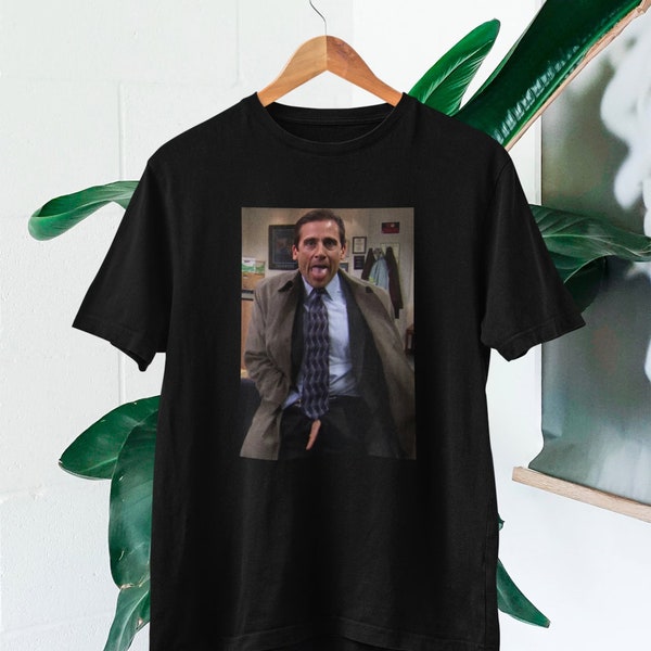 Micheal Scott funny photo t-shirt |The Office t-shirt |The Office fans t-shirt|The Office merch|The Office TV Show fans t-shirt|Michel Scott