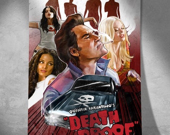 Grindhouse Art Print Etsy