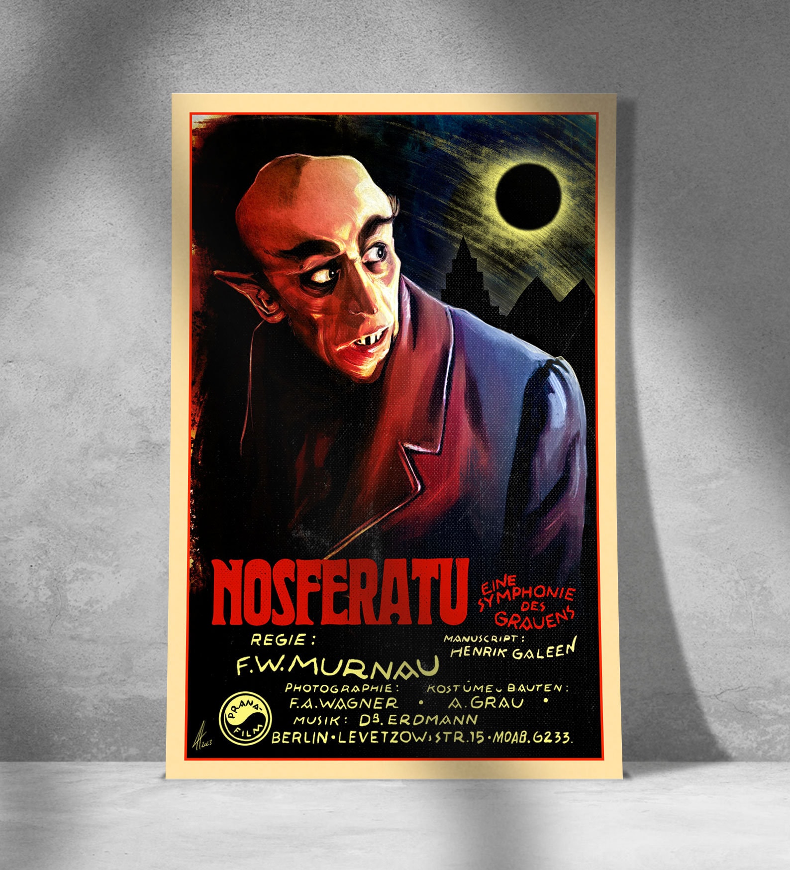 Nosferatu 1922 Poster
