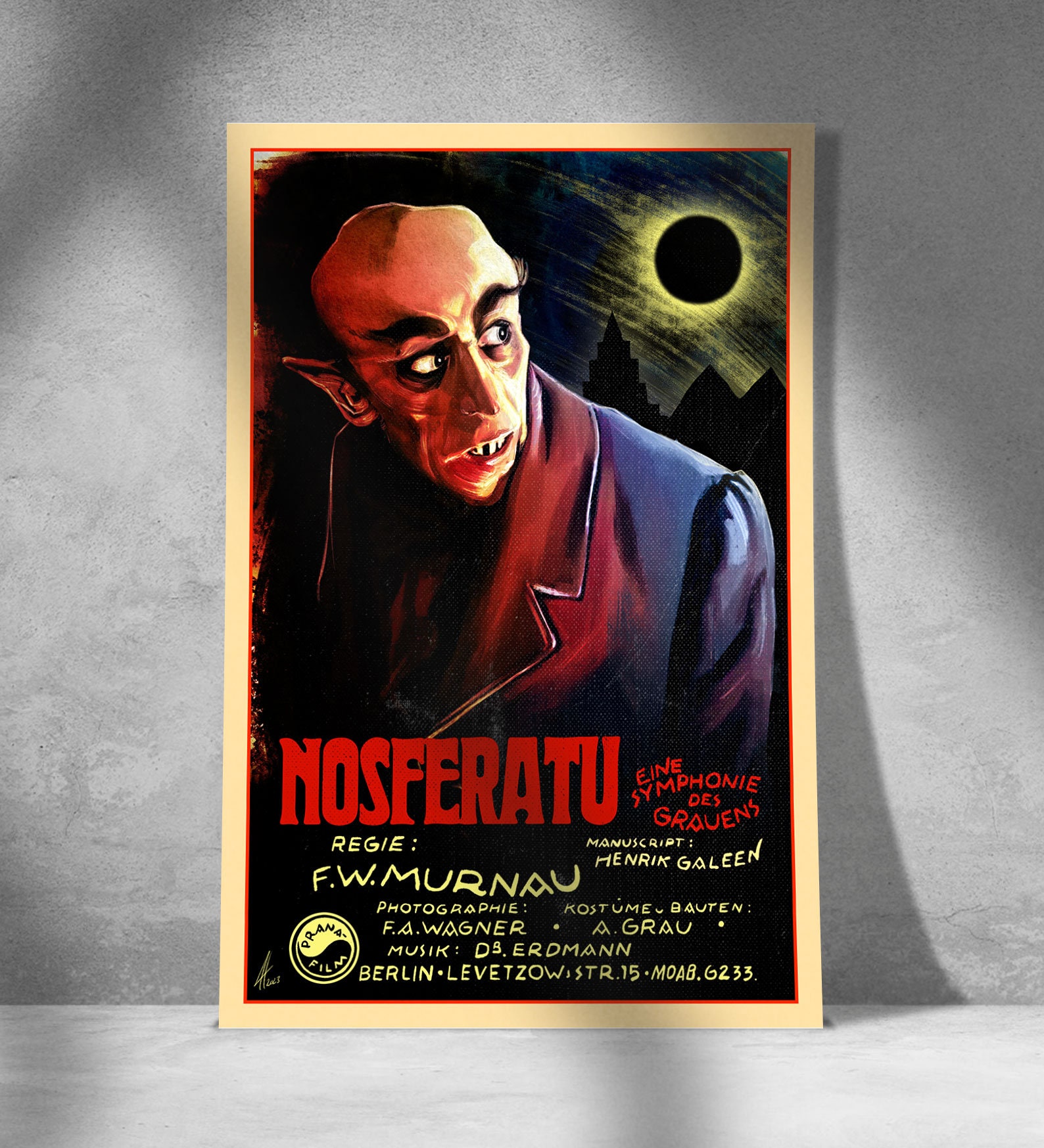 Nosferatu Cumple Cien A os Ikumen
