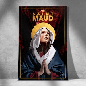 A24 Saint Maud Film Poster - Wandkunst