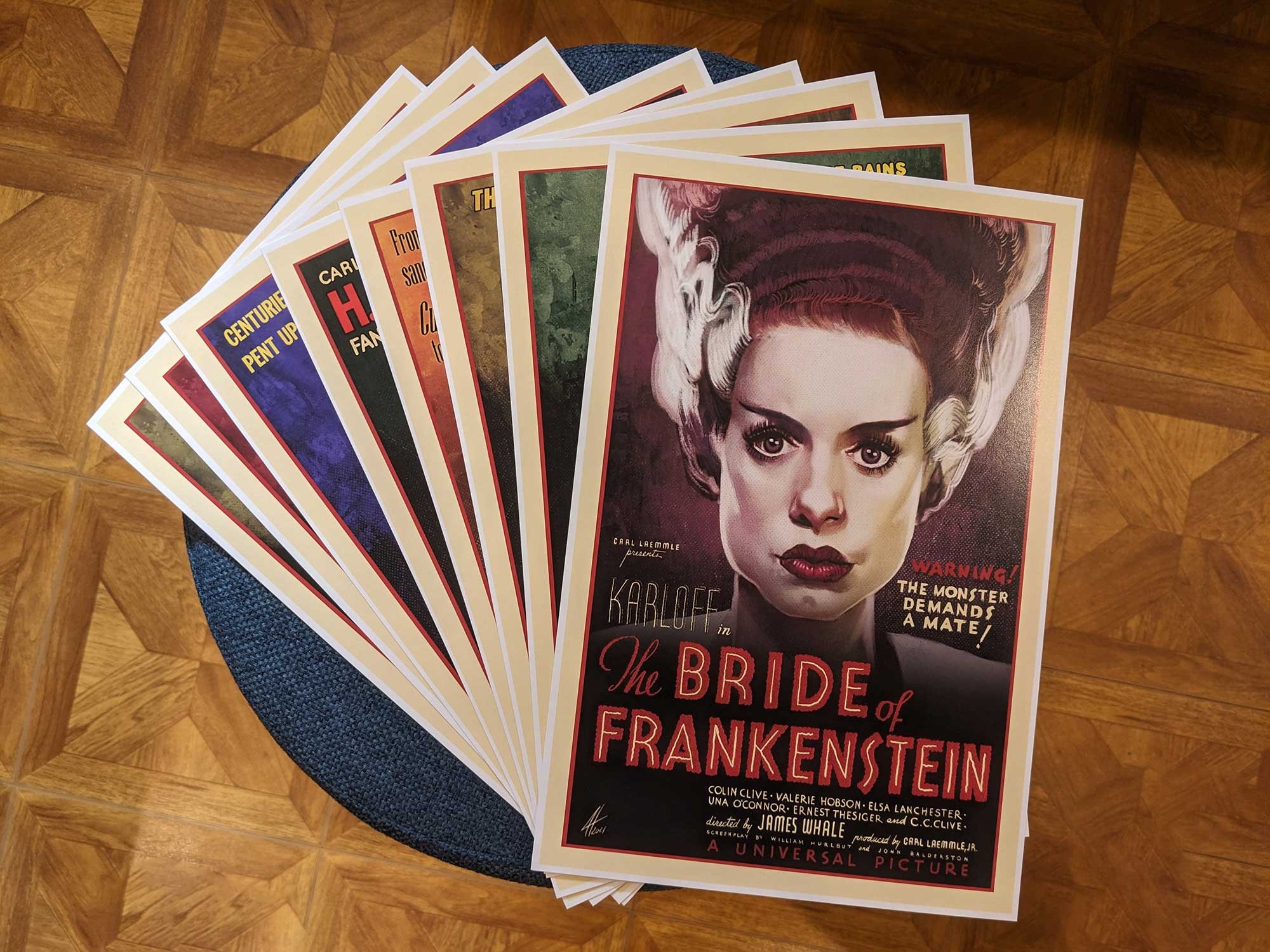 ホラー映画アート集　モンスター大図鑑　2冊セット 怖いだけじゃない ビジュアルでホラー映画を知る「ホラー映画アート集