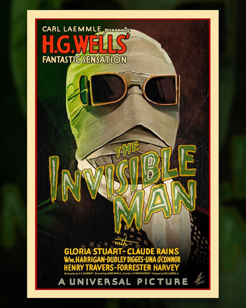 The Universal Monsters Movie 8 Poster Bundle Etsy