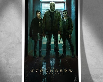 The Strangers: Chapter One Movie Poster – Horror Art Print - Wall Art