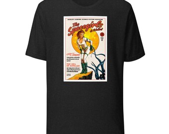 Spacegirl 003 Unisex t-shirt