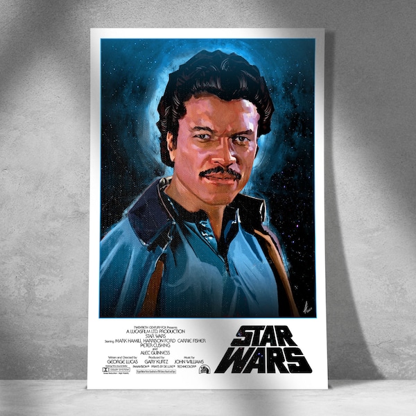 Lando Calrissian Star Wars Portrait