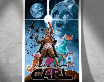 Dungeon Crawler Carl #0 Offizielles Cover-Artwork (Kunstdruck) | 12x18 Poster | Star Wars Edition