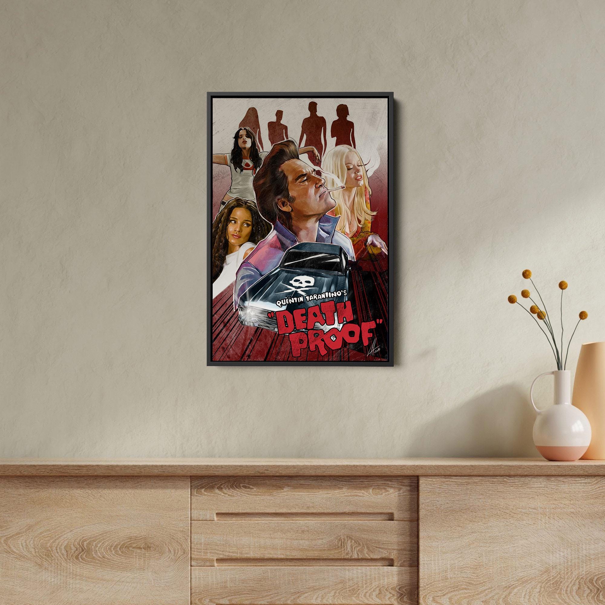 GRINDHOUSE アートブック Death Proof – Grindhouse-inspired Poster – Digital Art Print