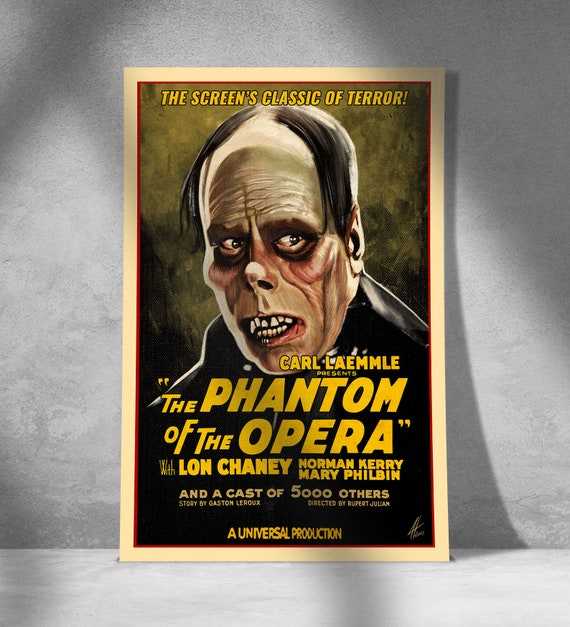 The Phantom of the Opera Movie Poster Wall Art