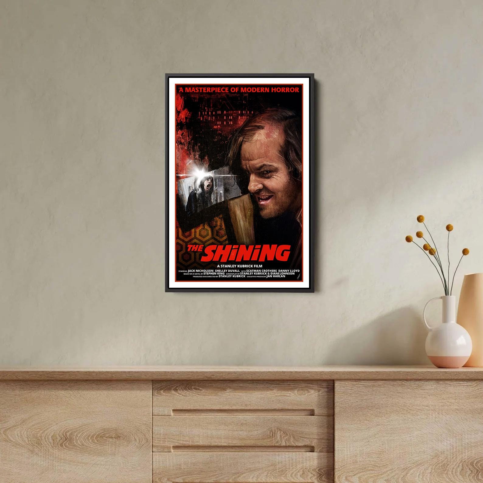 The Shining Jack Nicholson Here's Johnny U.K. Import Poster 24 x 34