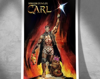 Dungeon Crawler Carl #0 Official Cover Art Print | 12x18 Poster | Conan the Barbarian Homage