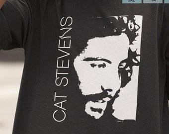 Vintage Cat Stevens shirt, Gift for men, for women, singer, unisex, shirt, T shirt, Women Tee, Crewneck Sweatshirt, Hoodie