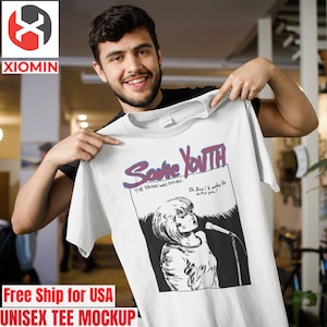 Sonic Youth poster Vintage American rock band , Gift for men, for women, unisex, shirt, T shirt, Women Tee, Crewneck Sweatshirt, Hoodie