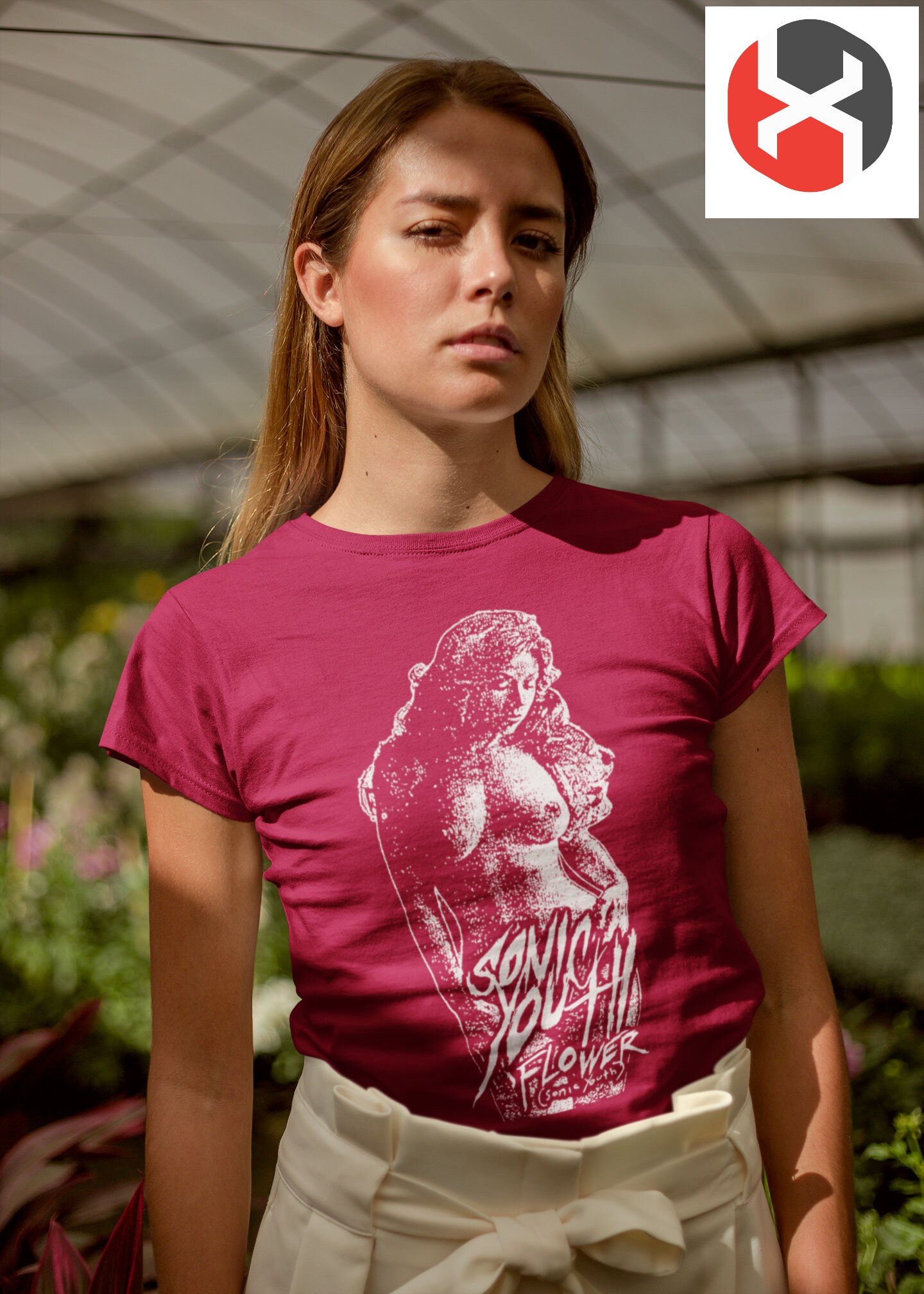 Vintage Sonic Youth - Flower, American Rock Band, Gift for Vintage Sonic Youth - Flower, American Rock Band, Gift for