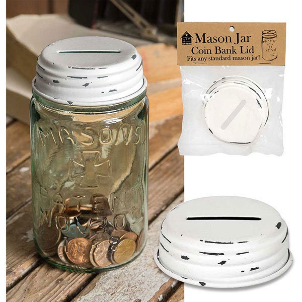 Mason Jar Bank Etsy