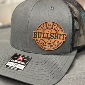 Lets keep the Bull to a minimum today,Richardson 112 hat