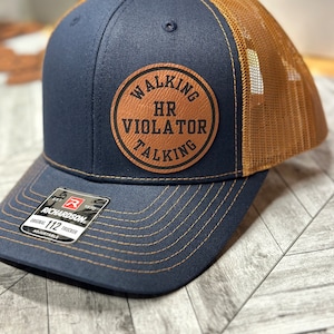 Walking Talking HR Violator hat, funny hat
