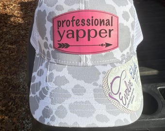 Professional Yapper hat, ponytail hat