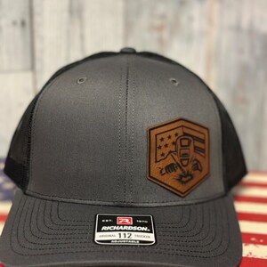 Welder, leatherette patch hat, American, Richardson112 bild 3
