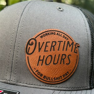 Overtime hours hat, BS pay hat