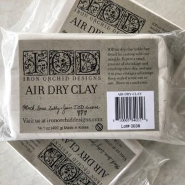 IOD Air Dry Paper Clay, Iron Orchid Designs