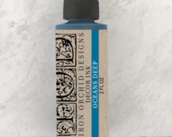 IOD Oceans Deep Decor Ink Iron Orchid Designs