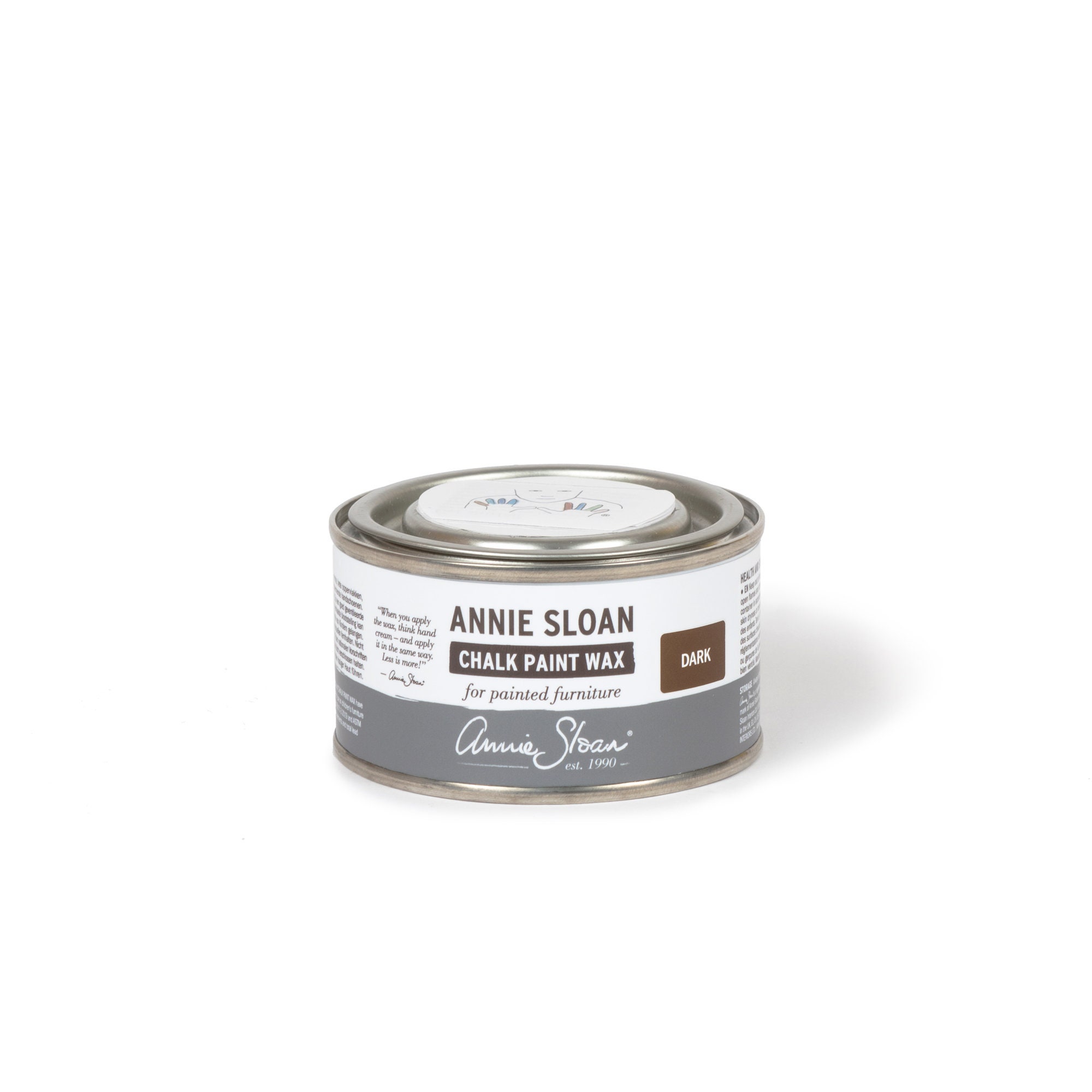 Annie Sloan Small Dark Wax, 120 Ml Chalk Paint Wax Furniture Wax