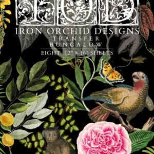 IOD Bungalow Transfer by Iron Orchid Designs