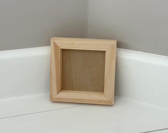 Wood Blank Small Square 5" x 5" by Iron Orchid Designs