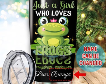 Frog Graphic Gifts for Her Stainless Steel Travel Mug Rip It SS Travel Mug for Crocheters