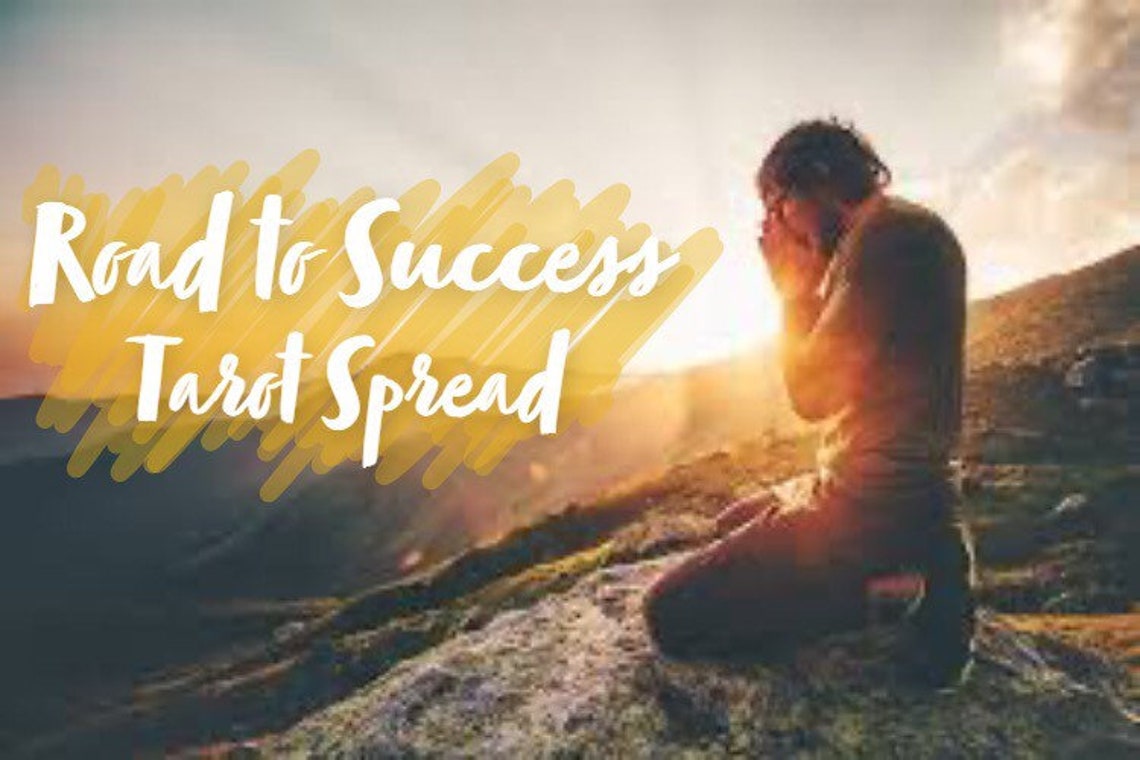 Road to success career job tarot reading spread tarot