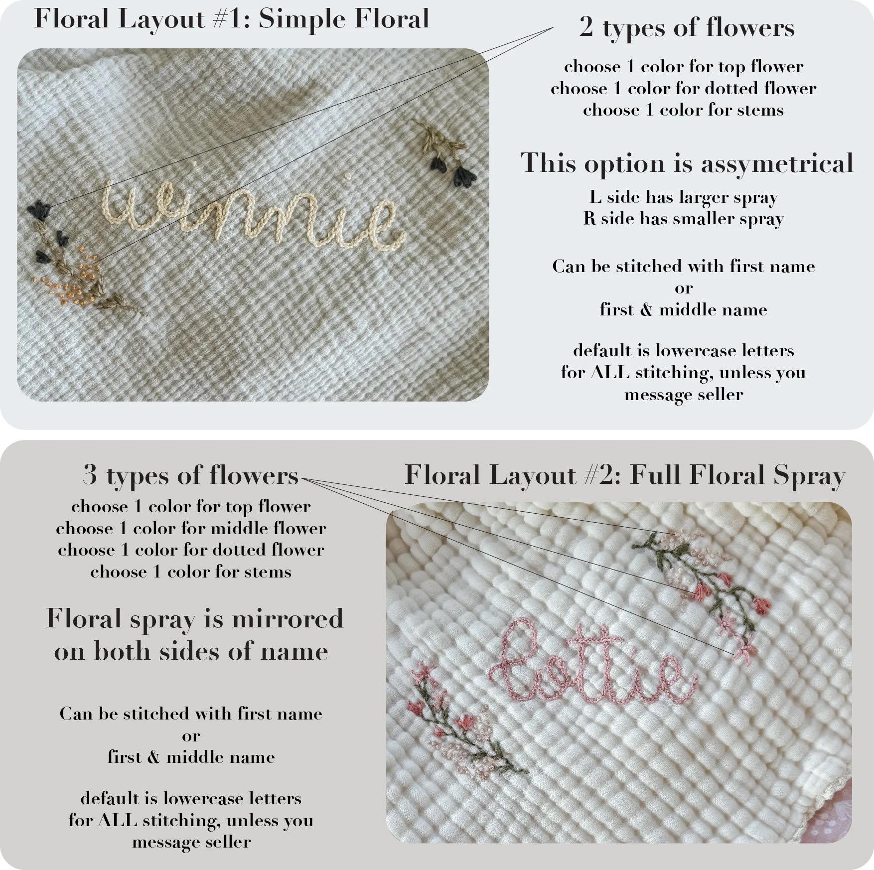 PRE-ORDER 9-Layer Muslin Quilt with hand embroidery - baby blanket , crib quilt, toddler, embroidered name