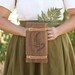 Manda reviewed Botanical Press with Fern Design- Personalized travel hiking flower press kit with brass and leather hardware