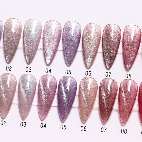 Baby Blue Cat Eye Effect UV/LED Gel Nail Polish 8ml Etsy