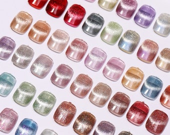 36 Colors of Cat Eye GEL Polish Collection *All colors are true to actual colors.*