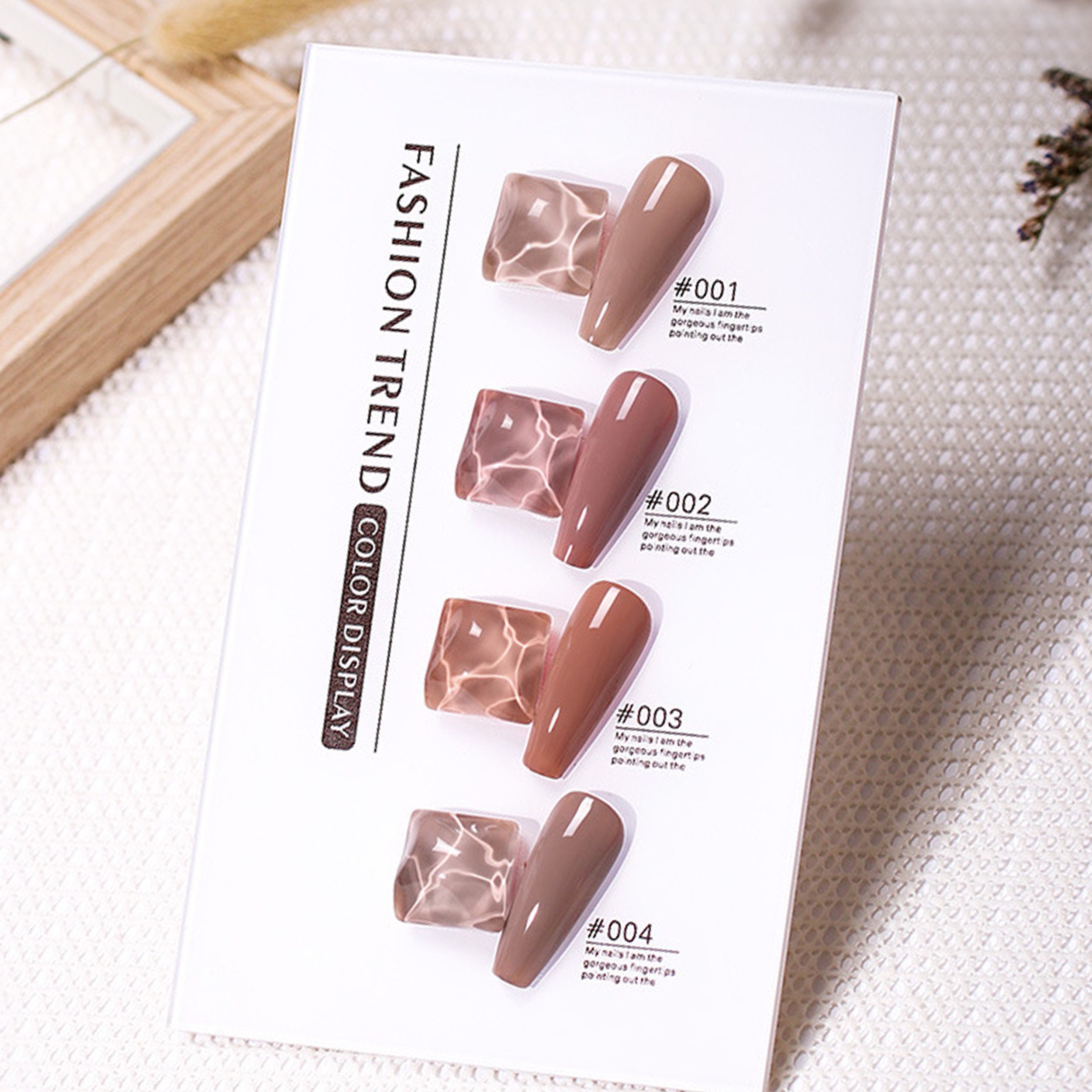 Milk Tea Set GEL Nail Polish 8ml 4 Colors Soak off UV/LED - Etsy