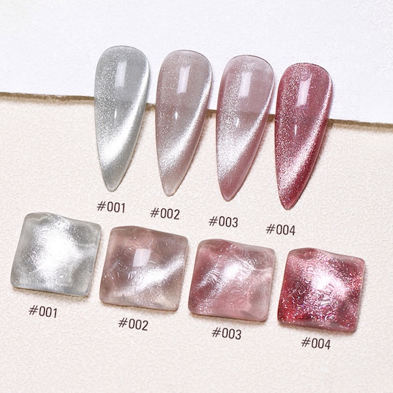 Strawberry Sorbet Cat Eye GEL Nail Polish 8ml 4 Colors Soak - Etsy