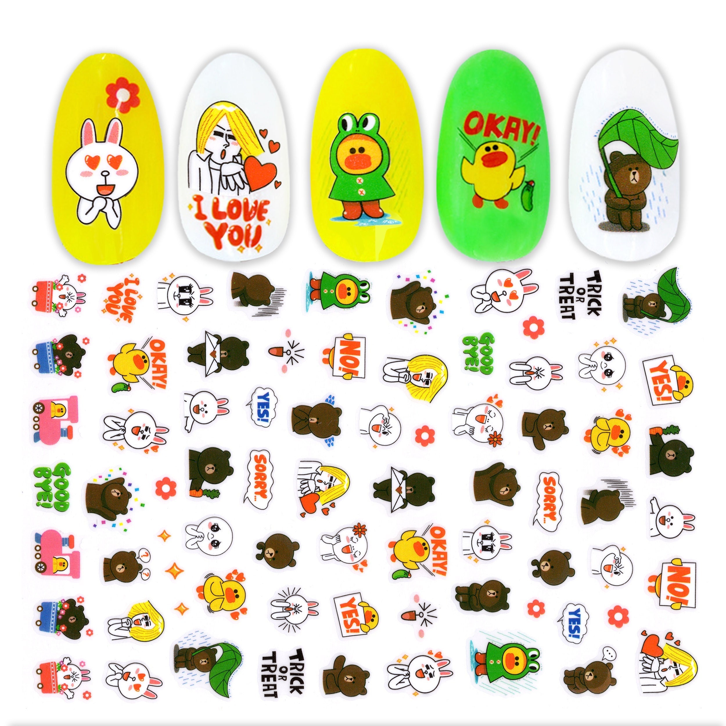 Sticker Line James Line Sticker Moon And James