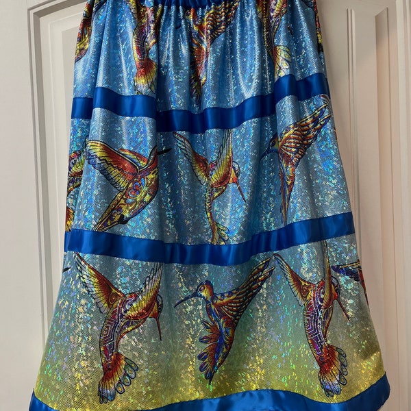 Hummingbird Ribbon Skirt