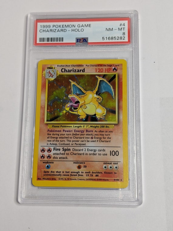 1999 Pokemon Game Charazard -holo - Etsy 1999 Pokemon Game Charazard -holo - Etsy