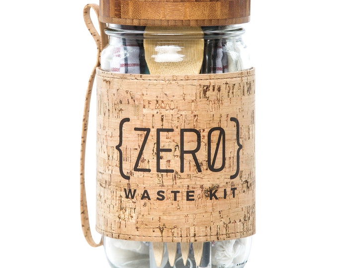 Handmade Zero Waste Starter Kit: Sustainable Travel Utensils