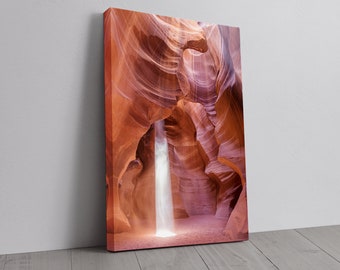 Antelope Canyon Photograph - Page Arizona - Canvas, Metal, Paper Print - Southwest Landscape Wall Art and Home Decor - Fine Art Print