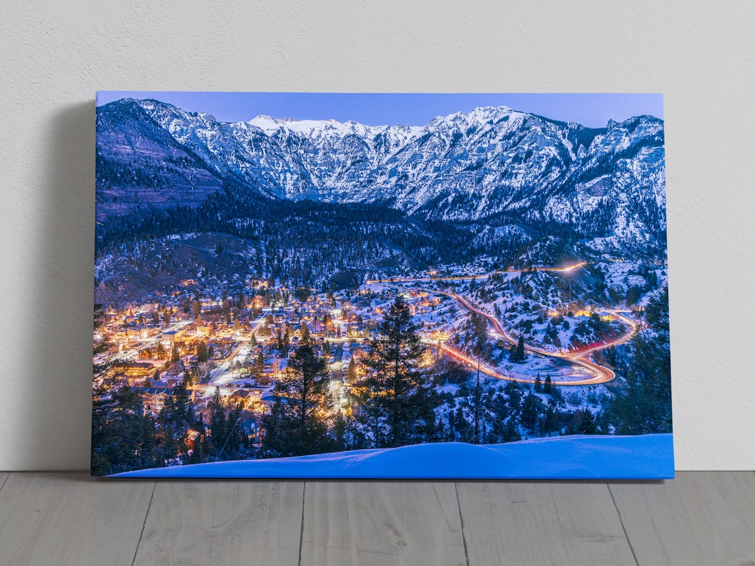 Ouray Colorado Photograph Rocky Mountains Canvas, Metal, Paper Print