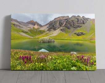 Colorado Photography - Rocky Mountains - Ice Lakes - Canvas, Metal, Paper Print - Landscape Wall Art and Home Decor - Fine Art Print