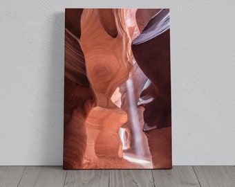Antelope Canyon Photograph - Page Arizona - Canvas, Metal, Paper Print - Southwest Landscape Wall Art and Home Decor - Fine Art Print